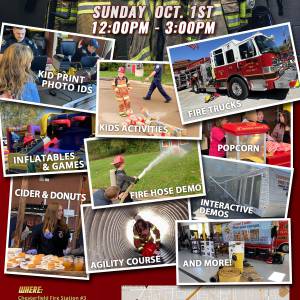 Chesterfield Fire Dept. Open House – Sunday Oct. 1st