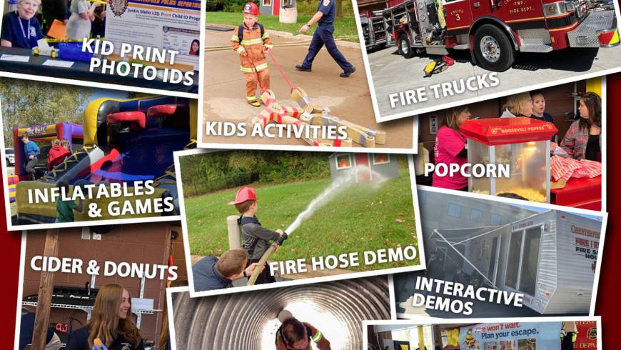 2025 Chesterfield Fire Dept. Open House – Sunday Oct. 12th