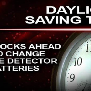 Change Smoke Detector Batteries When Setting Clocks Ahead