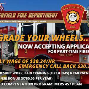 Accepting Applications for Part-Time Firefighters