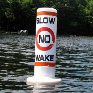 SLOW NO WAKE ZONES