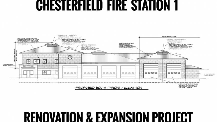 Station 1 Renovation & Expansion Project Underway