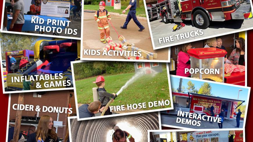 2026 Chesterfield Fire Dept. Open House – Sunday Oct. 11th