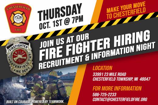 Recruitment & Informational Night – Thu. 10/01 @ 7PM
