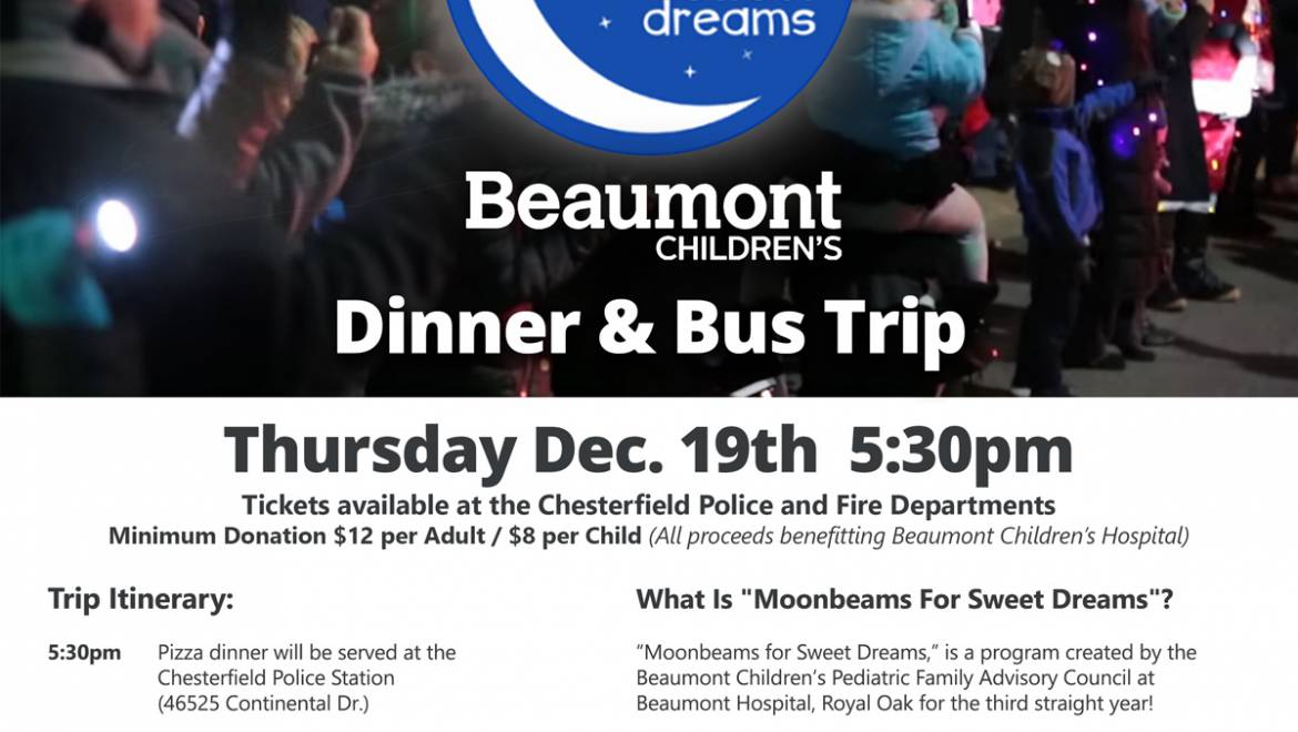 Moonbeams For Sweet Dreams 12/19
